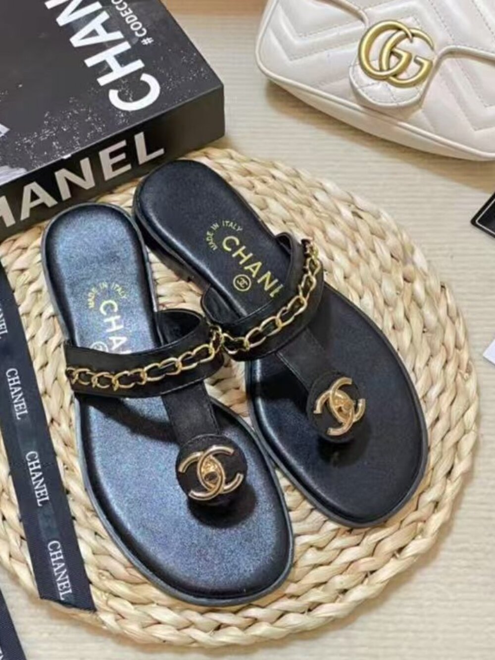 Women's Chanel slippers